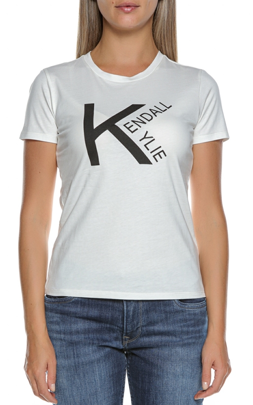 Kendall&Kylie-Tricou din bumbac LOGO V4 K&K
